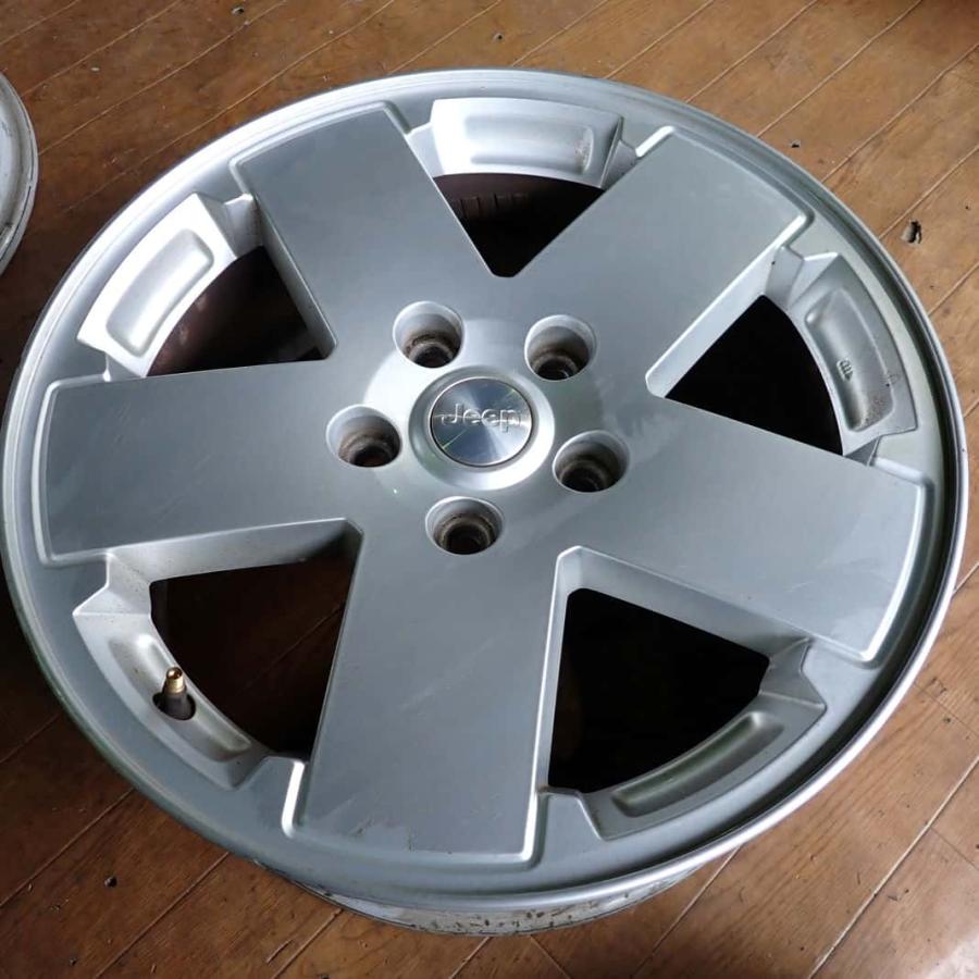 4本 会社宛 送料無料 18×7.5J Jeep 純正 JKラングラー アンリミテッド