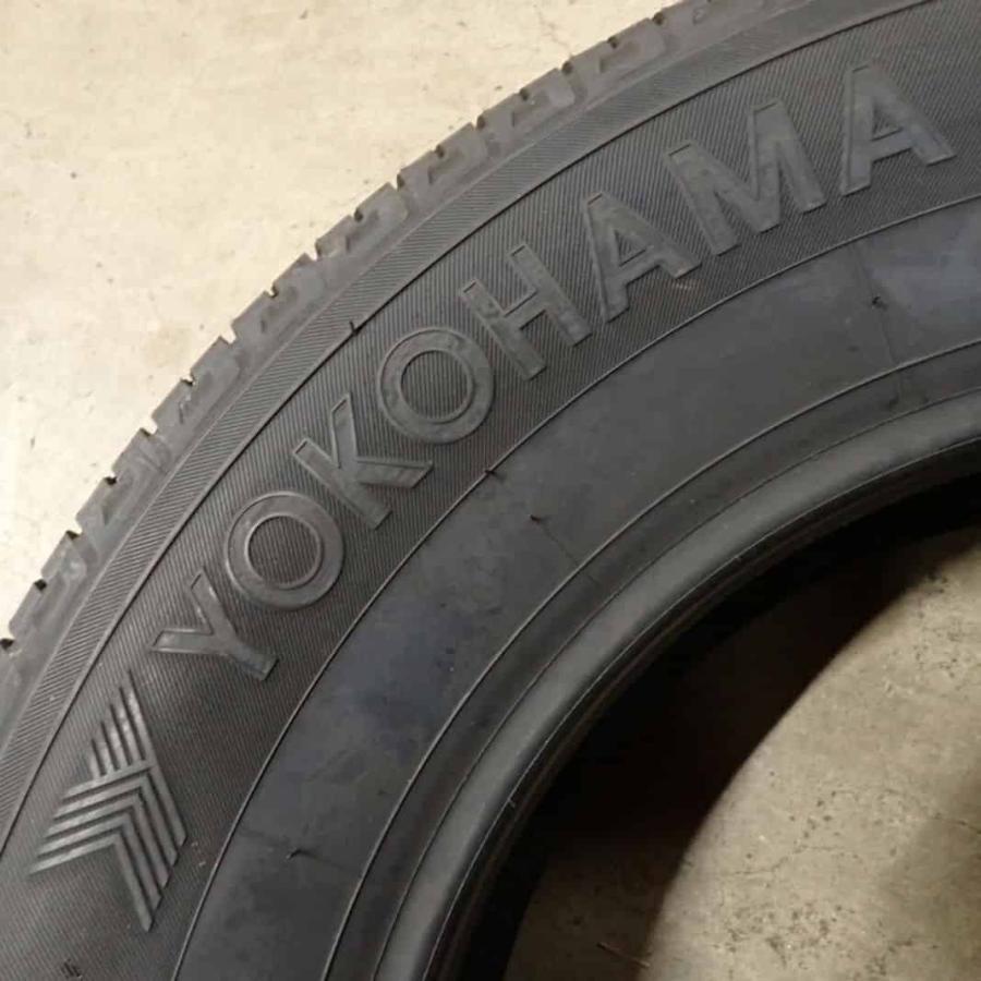 YOKOHAMA GEOLANDAR i/T-S 175/80R15 15インチ 冬タイヤ 4本 2014年製 キックス テリオスキッド パジェロミニ等 　(TD319) クレジットカード QR決済可能 夏新品 4本SET 会社宛 送料無料 175/80R15 90S ヨコハマ ジオランダー