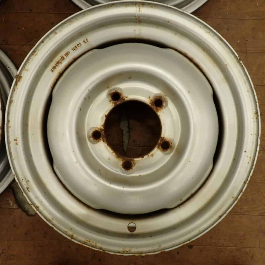 4本SET 会社宛 送料無料 16×4.5J ジムニー SJ30 純正 スチール