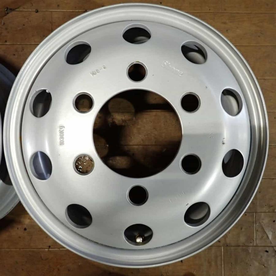 2本SET 会社宛 送料無料 15×6J 6穴 PCD 184.3mm +108 ハブ径133mm 