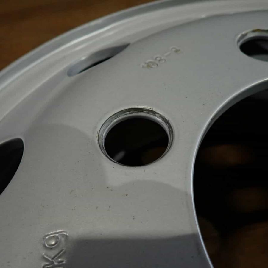 2本SET 会社宛 送料無料 15×6J 6穴 PCD 184.3mm +108 ハブ径133mm