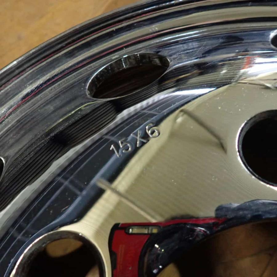 フロント専用 2本SET 会社宛 送料無料 15×6J 6穴 PCD184.3mm +108