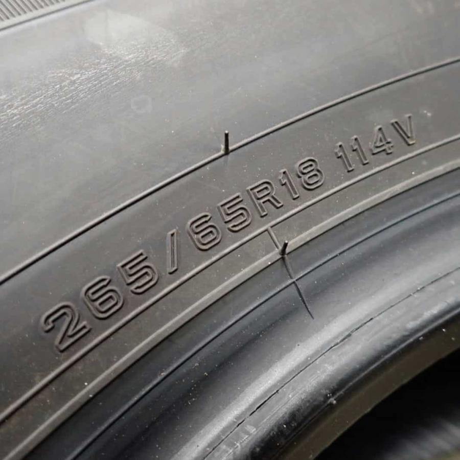 新車外し 夏4本SET 会社宛 送料無料 265/65R18 114V ダンロップ グラントレック AT23 2023年製 レクサス LX600 ランクル 300 特価 NO,E8378の画像