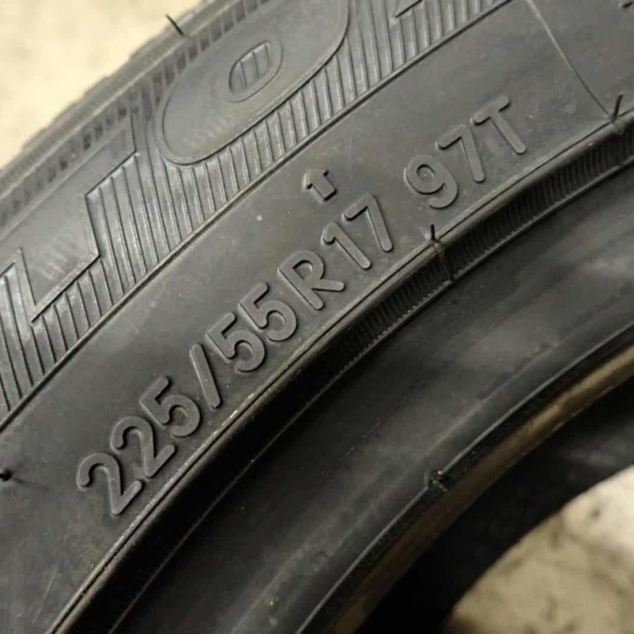 冬新品2022年製 1本 会社宛 送料無料 225/55R17 97T トーヨー オブザーブ  ガリットGIZ アルファード エクストレイル レガシィ B4 NO,E8602の画像