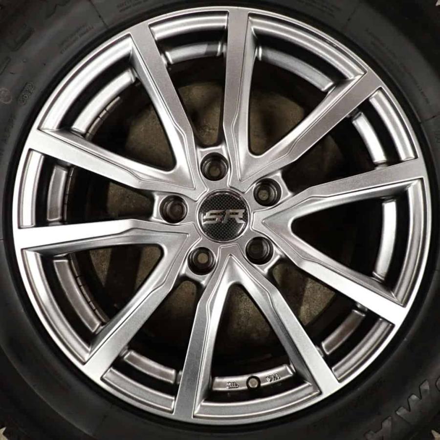 冬4本SET 会社宛 送料無料 225/65R17×7J 102T GRIPMAX GRIP ICE X SUV