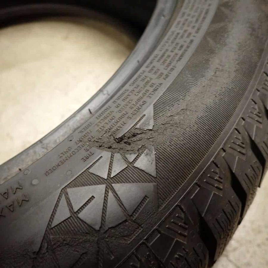 冬4本SET 会社宛 送料無料 215/50R17 95T コンチネンタル North Contact NC 6 2022年製 SAI イプサム ウィッシュ ヴォクシー ノア NO,E9024の画像