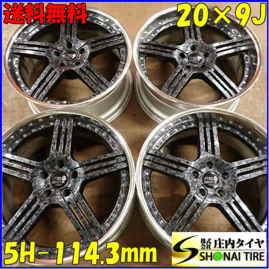 4本SET 会社宛 送料無料 20×9J LEONHARDIR RASEN レオンハルト