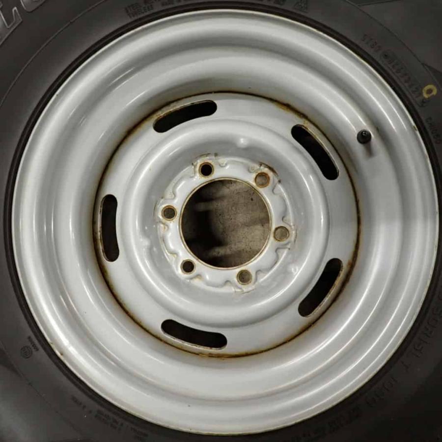 冬4本SET 会社宛 送料無料 31×10.50R15×8J 109Q LT ダンロップ グラントレック SJ6 2021年製 スチール ランドクルーザー 特価 NO,E9634の画像