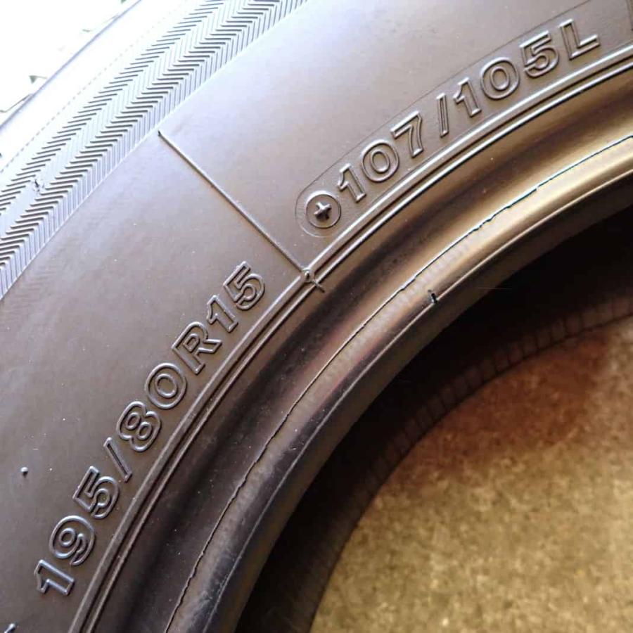 現品限り夏2本SET 会社宛送料無料 195/80R15 107/105 LT ブリヂストン