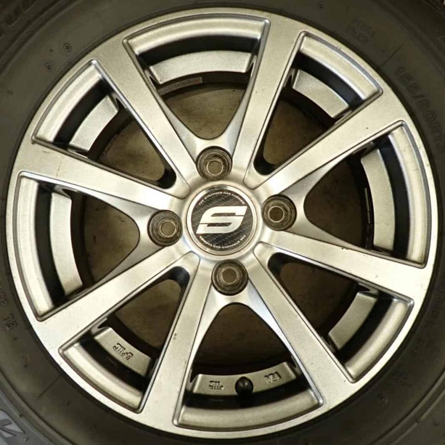 冬4本SET 会社宛 送料無料 155/80R13×5J 79Q ブリヂストン ブリザック