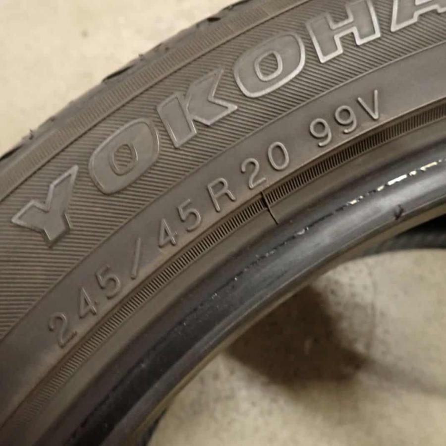 夏4本SET 会社宛送料無料 245/45R20 99V YOKOHAMA ヨコハマ PARADA