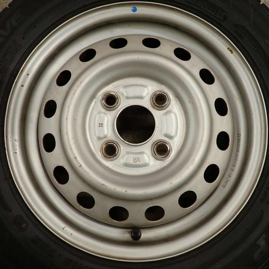 夏4本SET 会社宛 送料無料 155/65R13×4J 73S ダンロップ エナセーブ