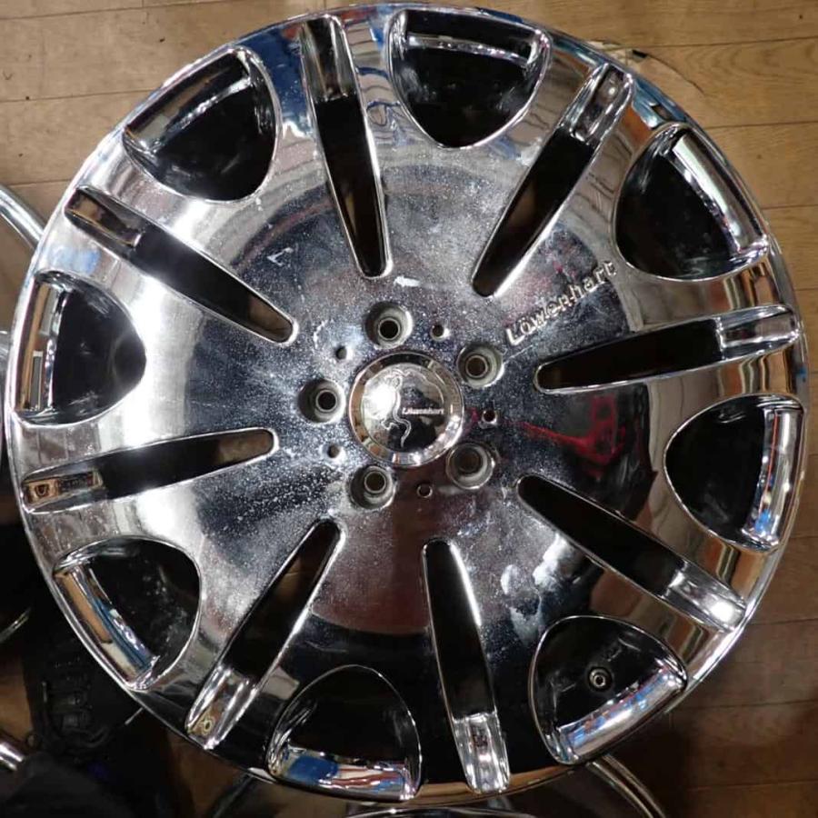 4本SET 会社宛送料無料 19×7.5J レーベンハート LC1 LX メッキアルミ 5