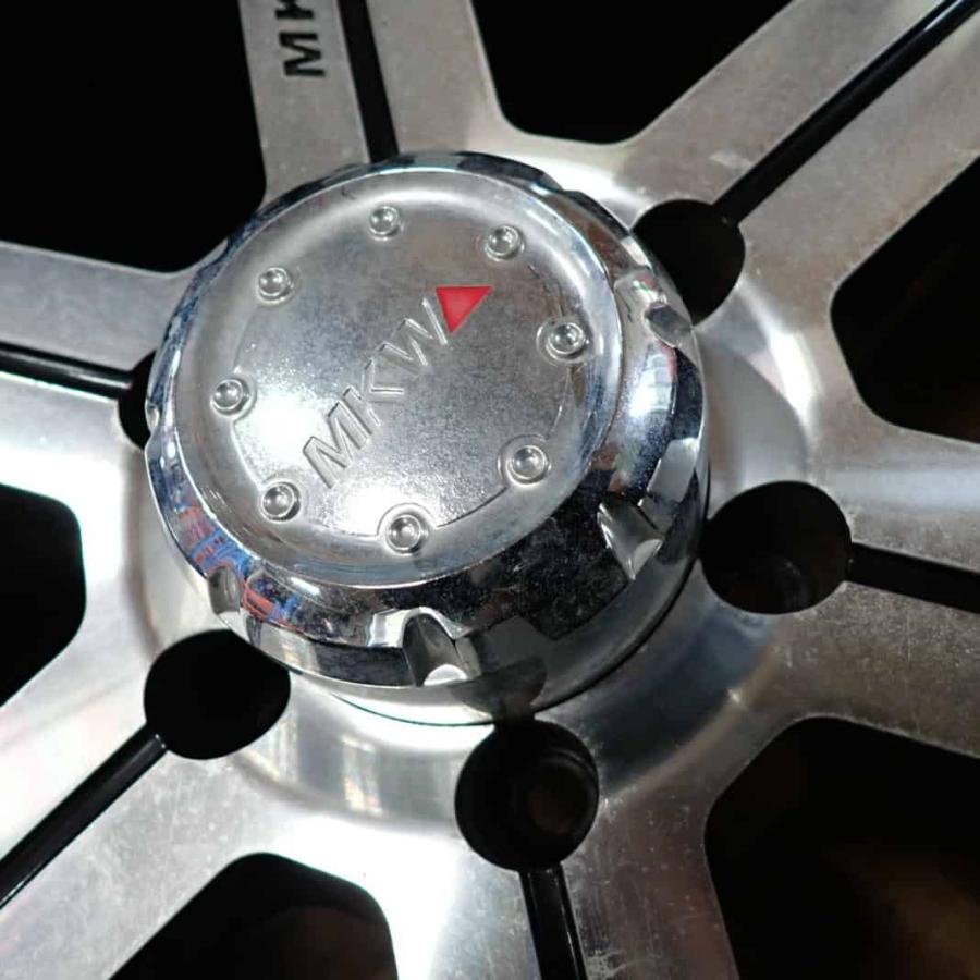 4本 会社宛 送料無料 20×8.5J MKW MK-36 アルミ ホイール 6穴 PCD