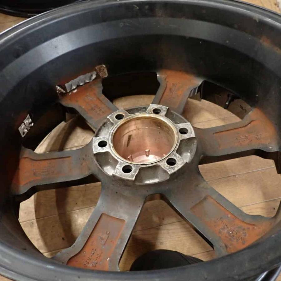 4本 会社宛 送料無料 20×8.5J MKW MK-36 アルミ ホイール 6穴 PCD
