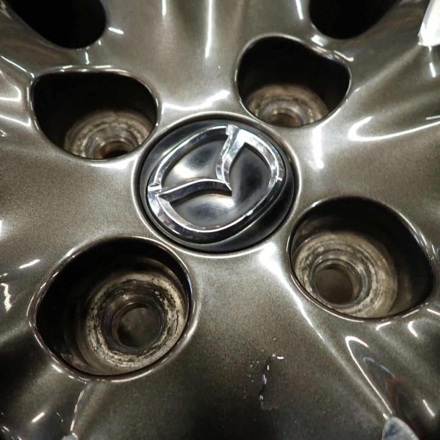 【送料込み】MAZDA デミオ 純正 ホイール タイヤ 4本セット 4本SET 会社宛送料無料 16×5.5J マツダ デミオ純正 アルミ ホイール 4