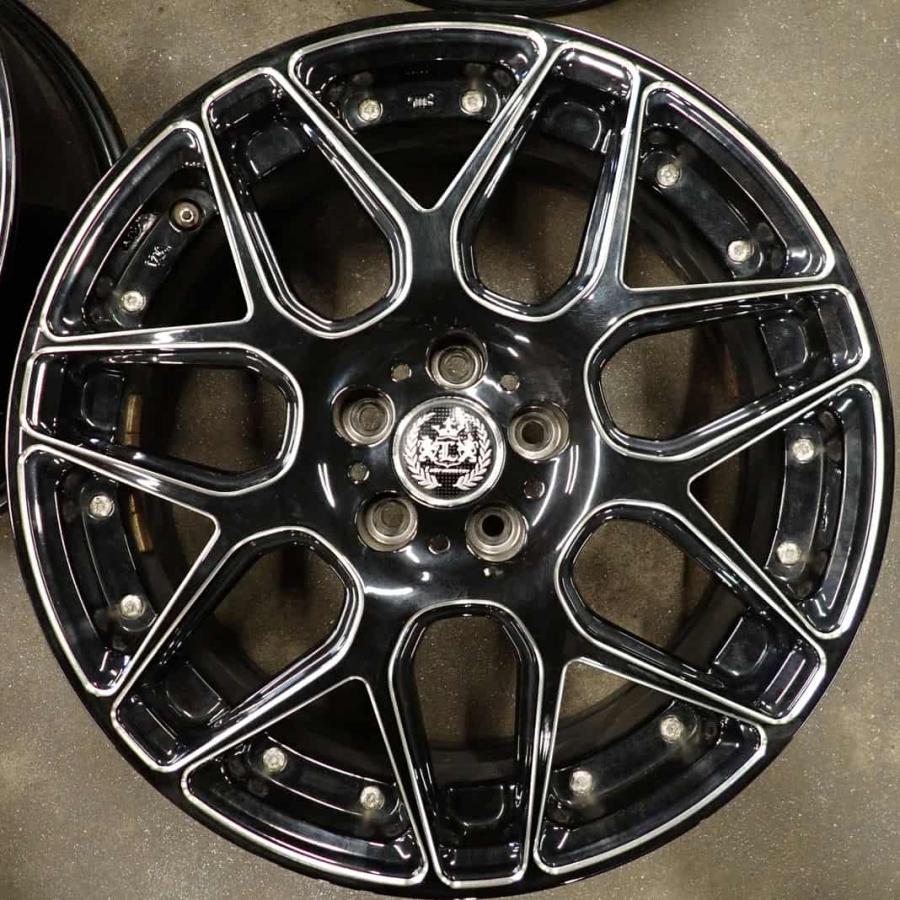 4本SET 会社宛 送料無料 17×7J レアマイスターアルミ 5穴 PCD 100mm + 