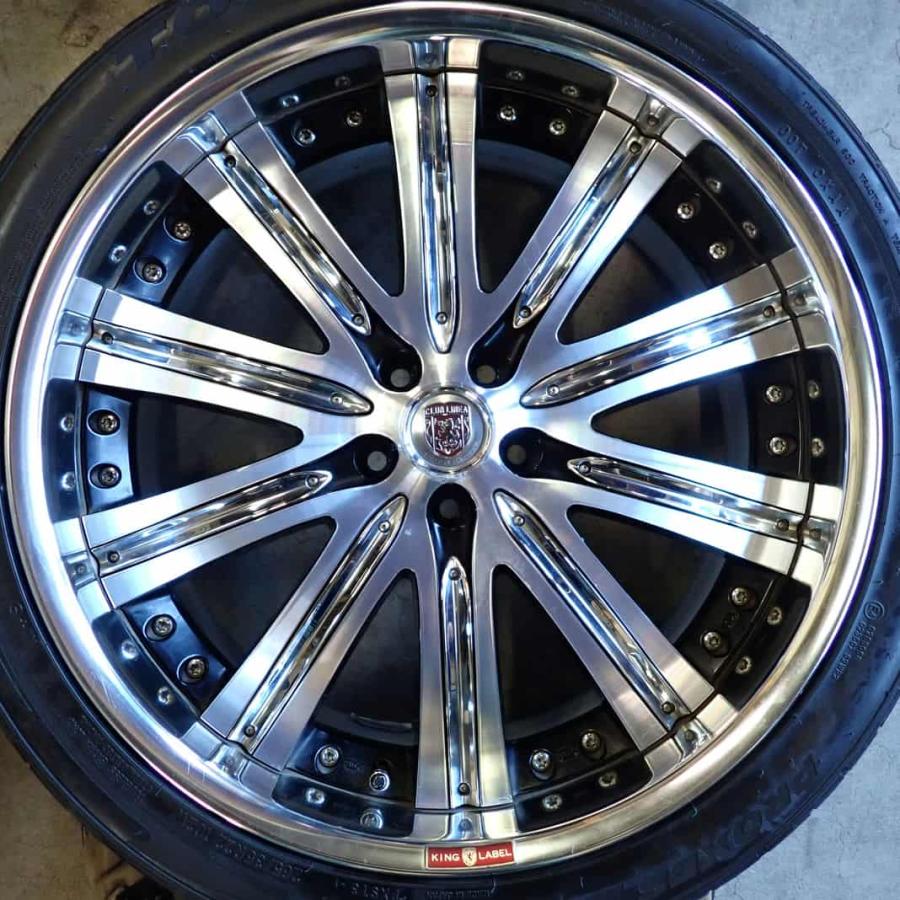 YOKOHAMA クラブリネア キングレーベル 265/35R22 4本セット 夏4本SET 会社宛 送料無料 265/35R22×9J 102W トーヨー プロクセス