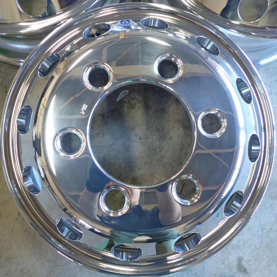新品6本SET 会社宛 送料無料 17×6J アルコア FORGED 鍛造 アルミ 