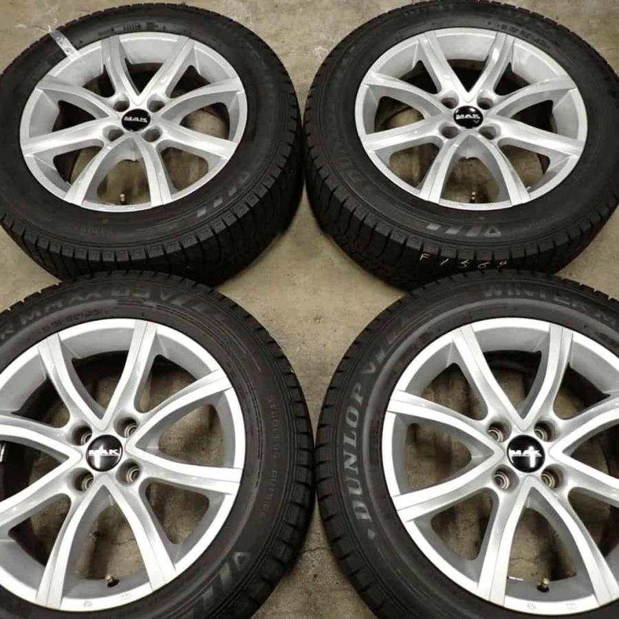 冬4本SET 会社宛 送料無料 215/60R17×7J 96Q ダンロップ WINTER MAXX 