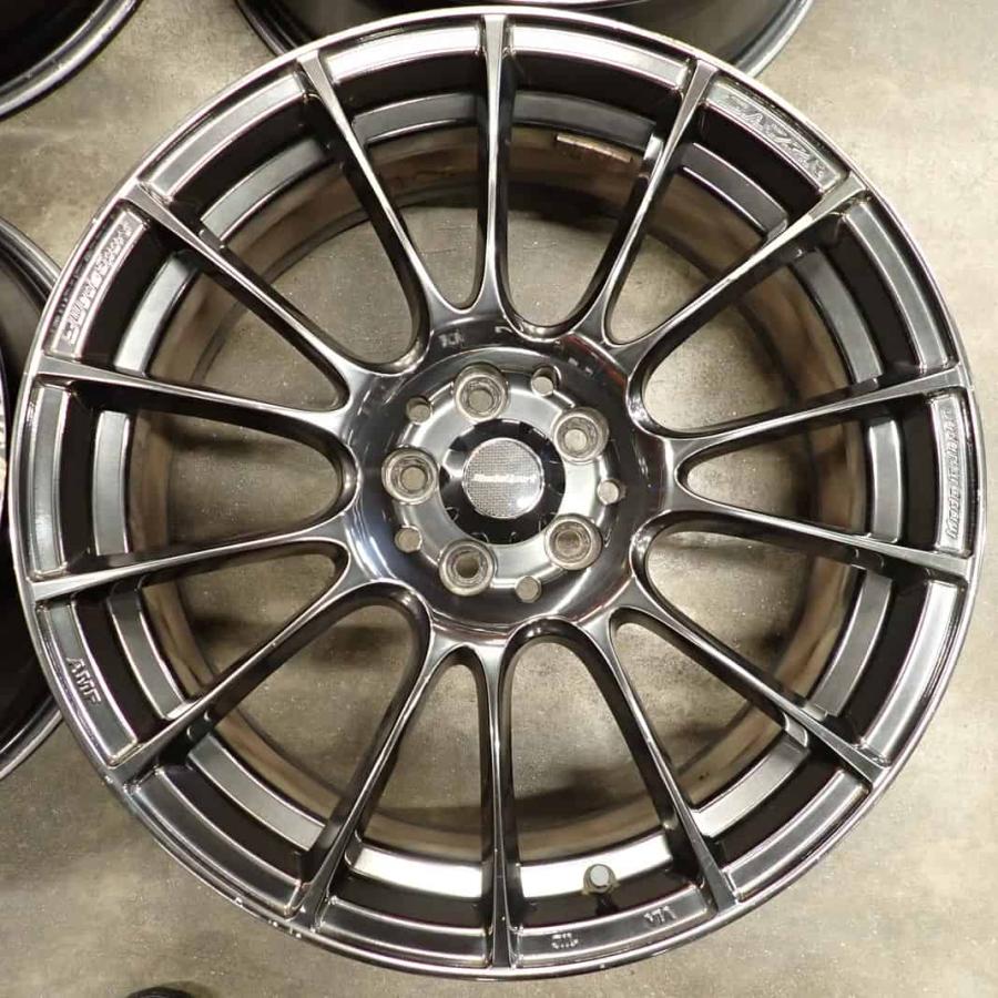 4本SET 会社宛 送料無料 18×7.5J Wedssport SA72R アルミ 5穴 PCD