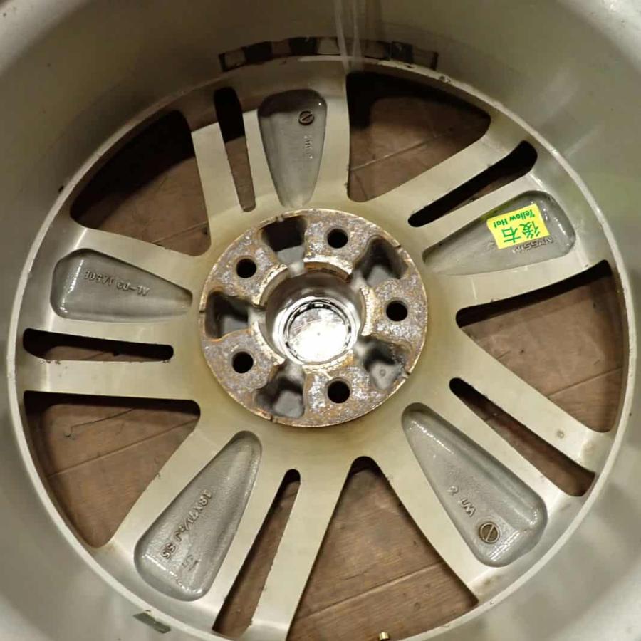 4本SET 会社宛送料無料 18×7.5J 日産 NISSAN エルグランド E52 
