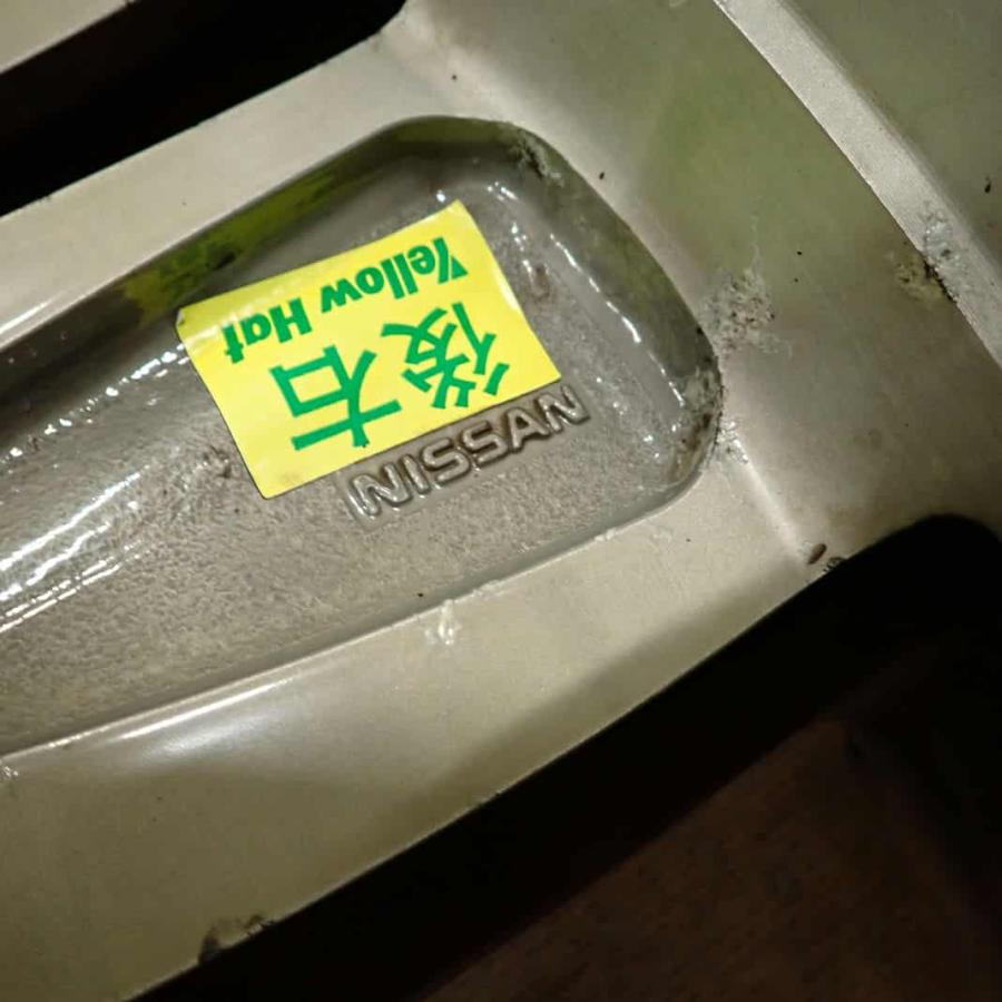 4本SET 会社宛送料無料 18×7.5J 日産 NISSAN エルグランド E52 