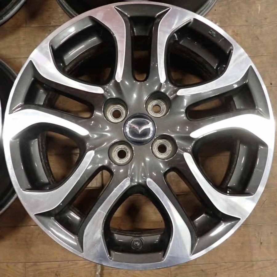 4本SET 会社宛 送料無料 16×5.5J MAZDAマツダ DJ デミオ 純正 アルミ 4