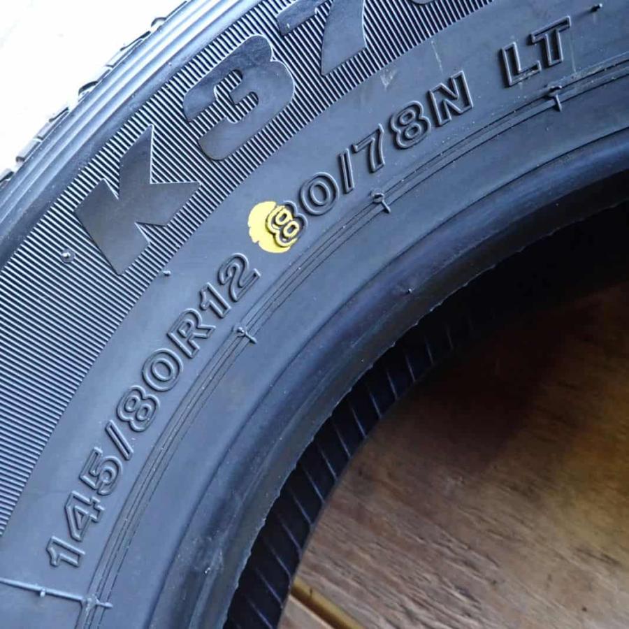 夏 新品 2024年製 4本SET 会社宛 送料無料 145/80R12 80/78 LT
