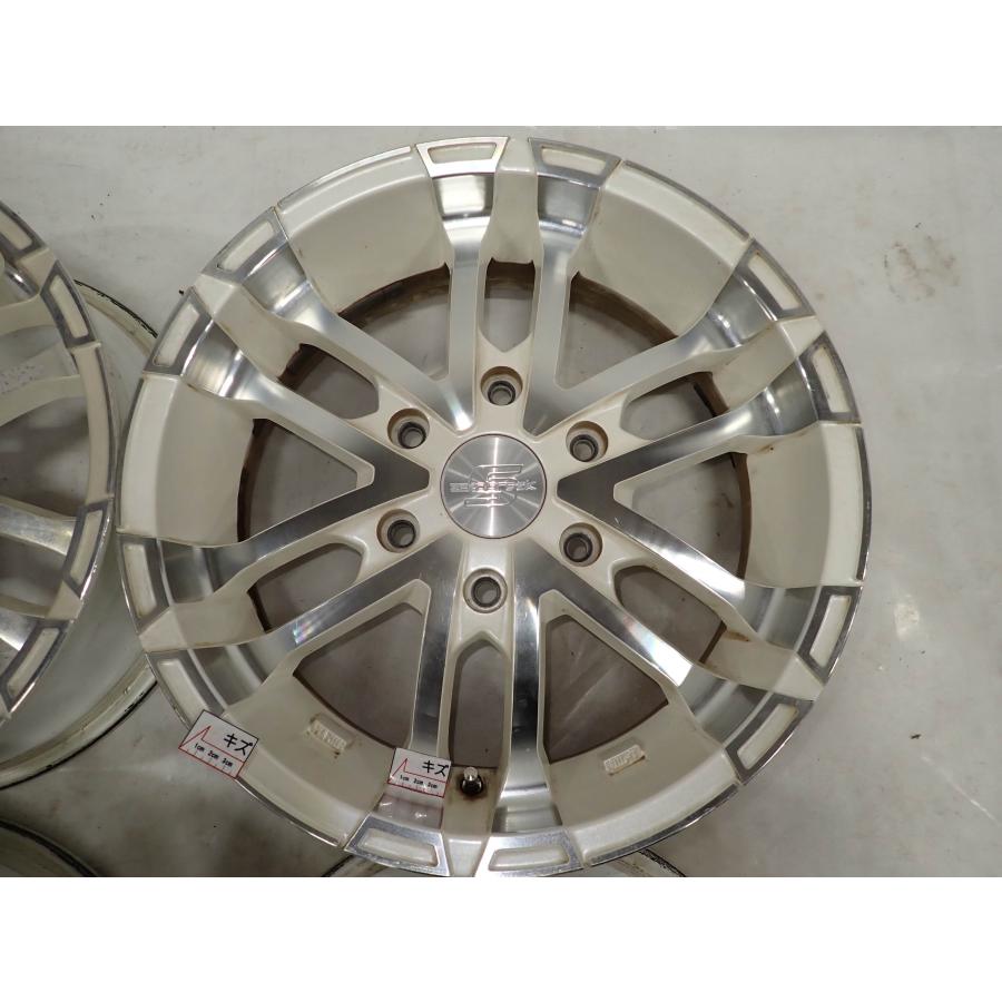 4本 会社宛送料無料 17×6.5J AKUT アクト ZEROBREAK S アルミ 6穴 PCD 139.7mm +35 ハブ径106mm ハイエース レジアスエース 特価 NO,F3540の画像