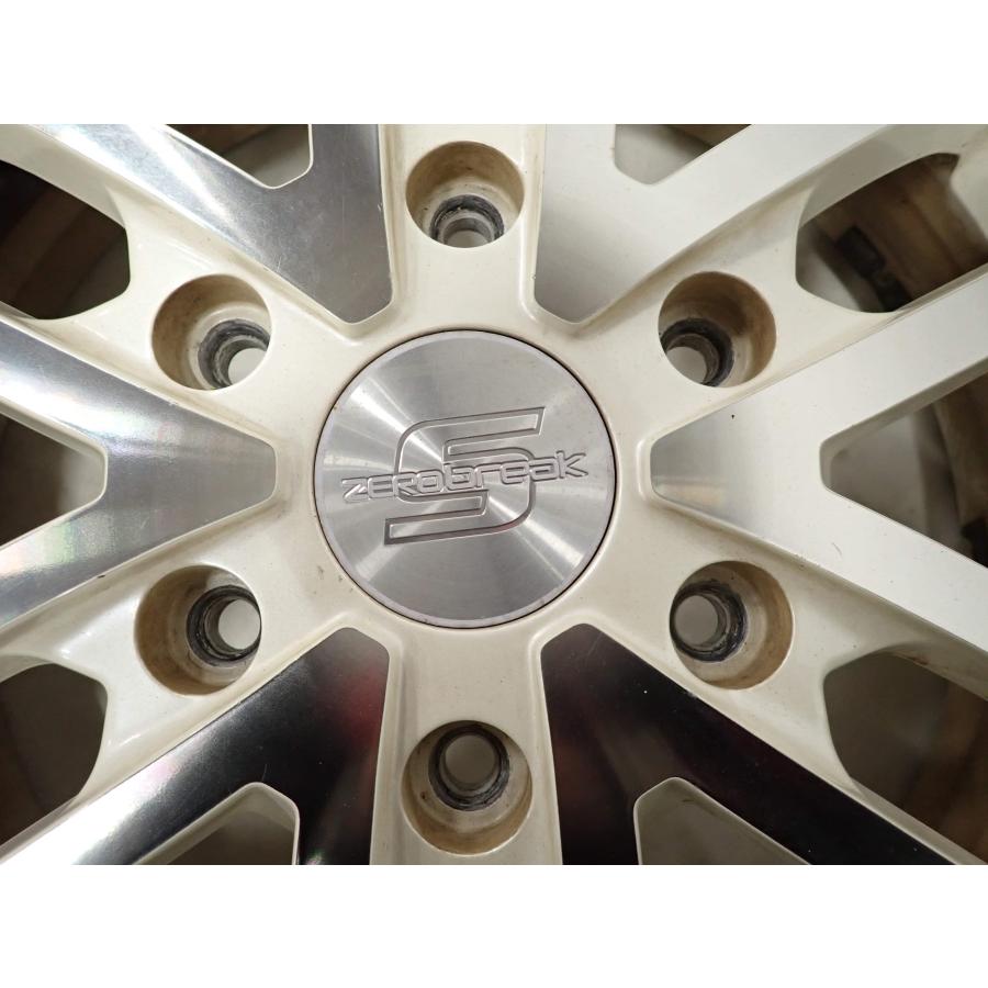 4本 会社宛送料無料 17×6.5J AKUT アクト ZEROBREAK S アルミ 6穴 PCD 139.7mm +35 ハブ径106mm ハイエース レジアスエース 特価 NO,F3540の画像