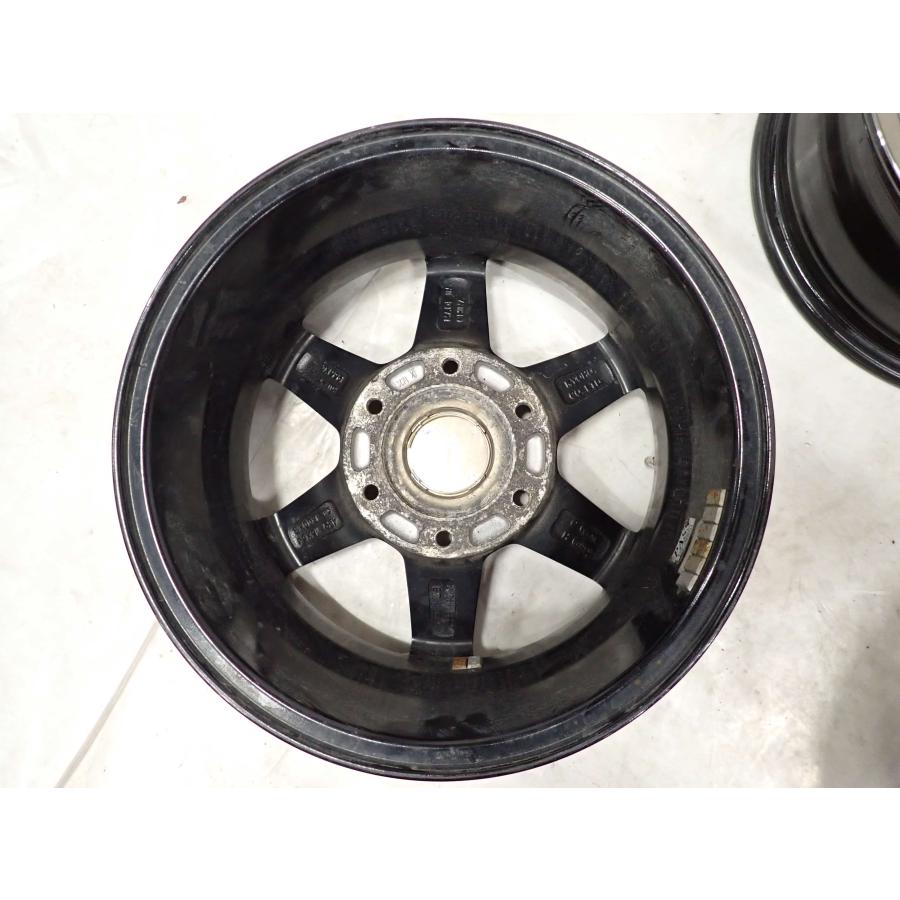 中古メッキスチール15x6.06穴ハイエース、ハイラックスなどに