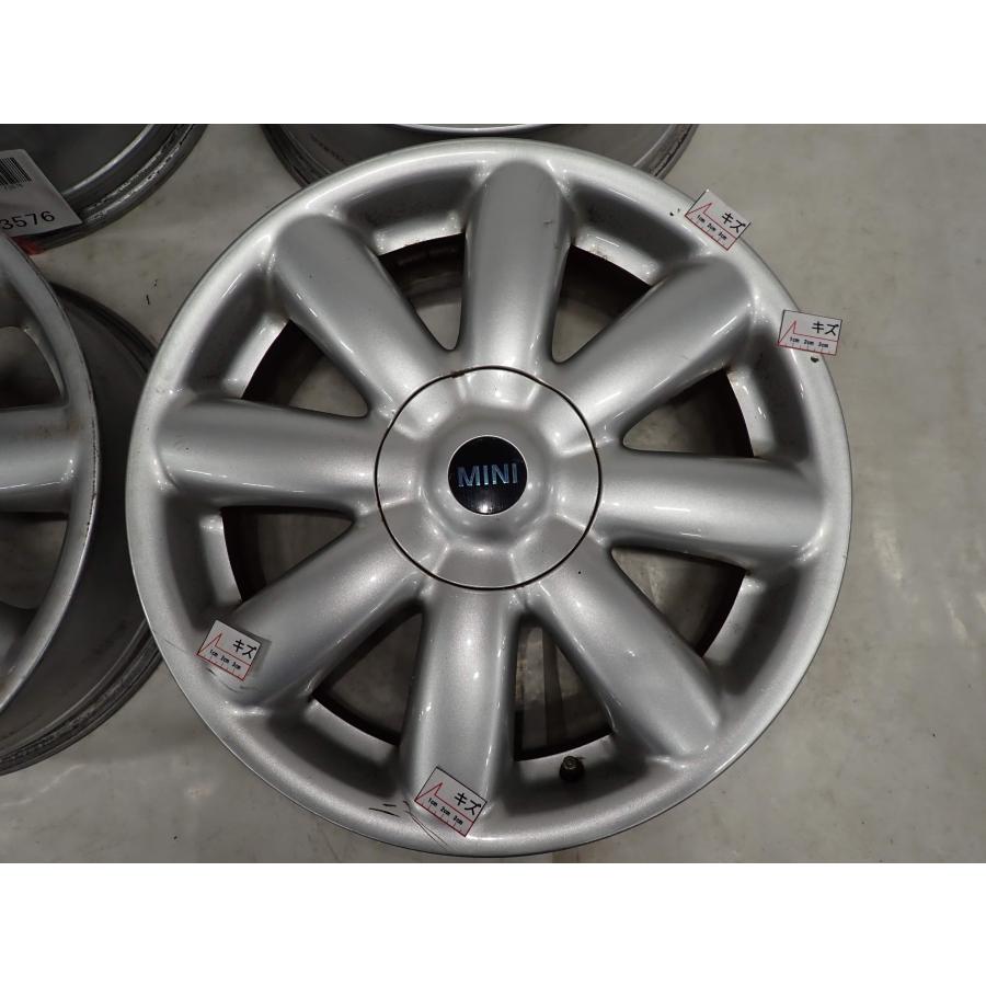 4本 会社宛送料無料 17×7J BMW R55 R56 MINI ミニクーパー 純正 アルミ