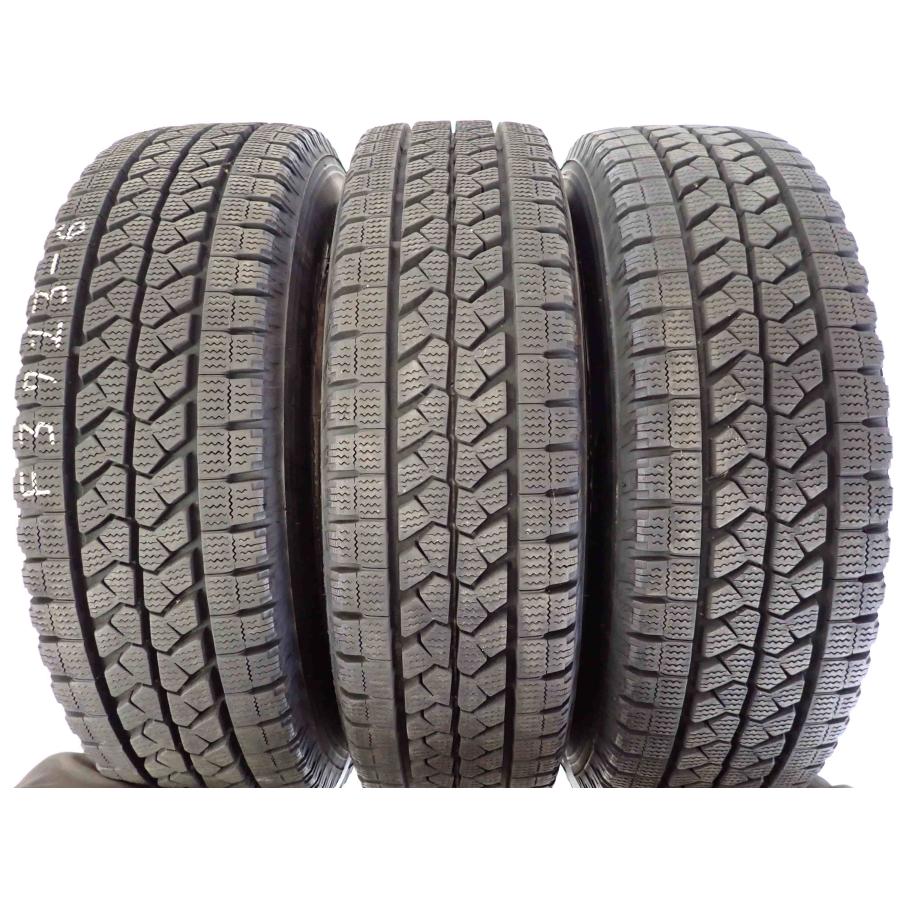 ダイナ用 スチール付き 冬 6本SET 会社宛 送料無料 205/75R16×5.5 113 