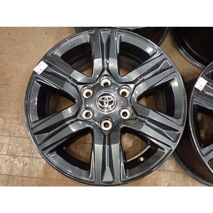 トヨタ 17インチ ハイラックス125純正 4本 トヨタ 中古 17インチ ホイール 4本セット トヨタ純正