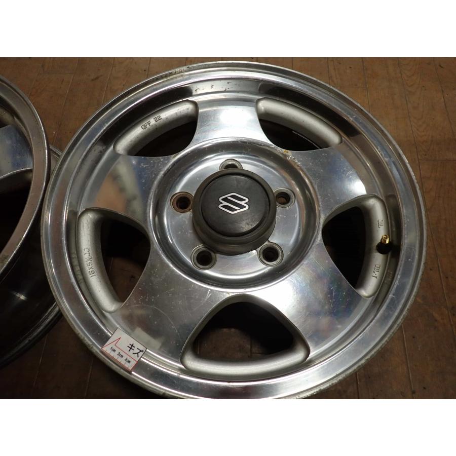 4本SET 会社宛 送料無料 16×5.5J スズキ ジムニー 純正 アルミ