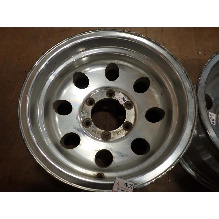 4本SET 会社宛 送料無料 15×8J 社外 汎用 アルミ ホイール 6穴 PCD139