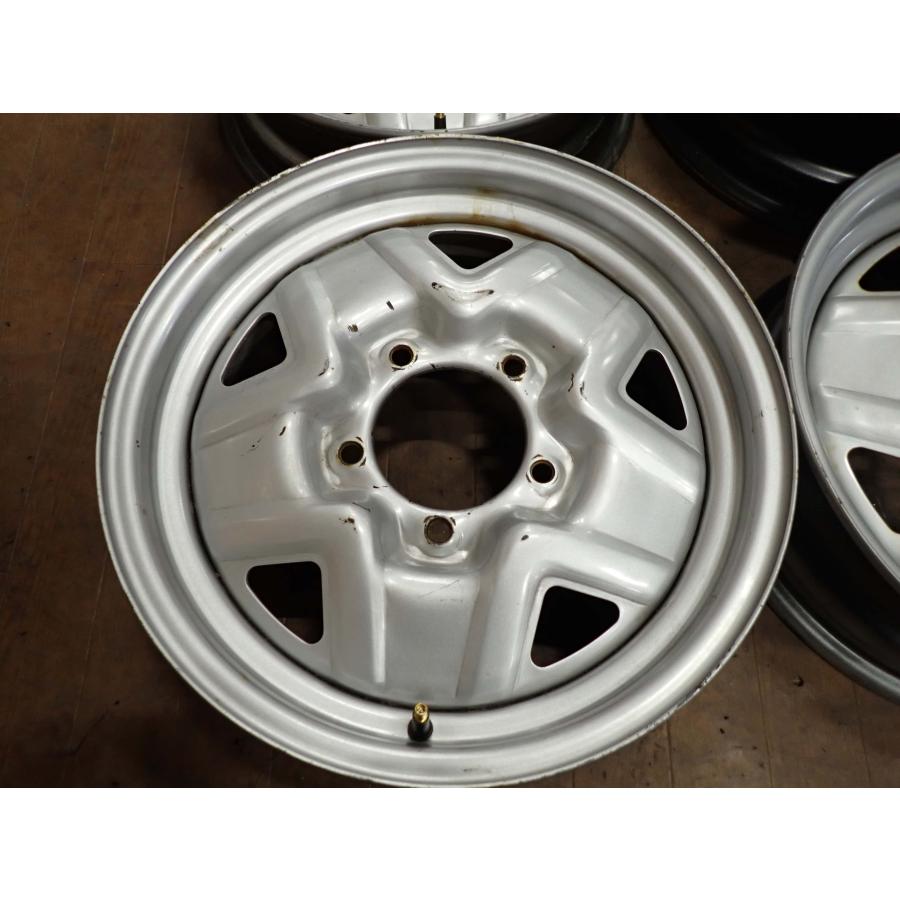 C292 16×5J 5穴 スチール 16インチ 4本 ジムニー 両面塗装 4本SET 会社宛 送料無料 16×5J スズキ ジムニー 純正 スチール