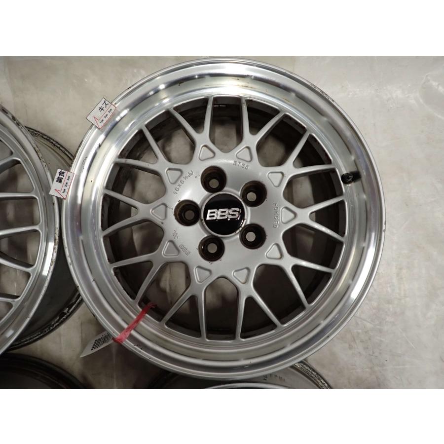 4本SET 会社宛 送料無料 16×6.5J BBSアルミホイール スバル 純正