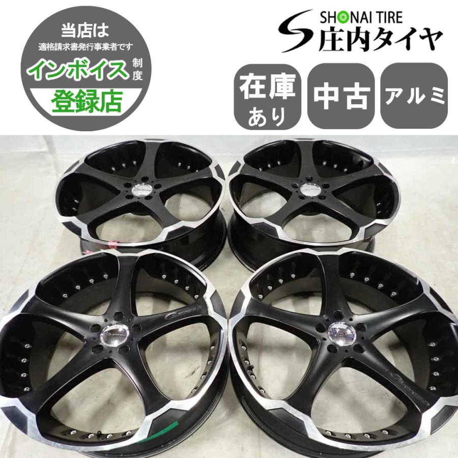 4本SET 会社宛 送料無料 22×9J Giovanna ジオバンナ ダラー アルミ