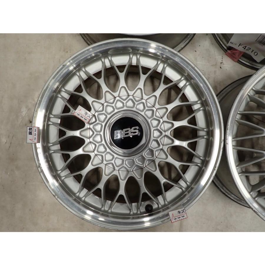 4本SET 会社宛 送料無料 16×6.5J BBS 鍛造 日産純正OP アルミ 5穴