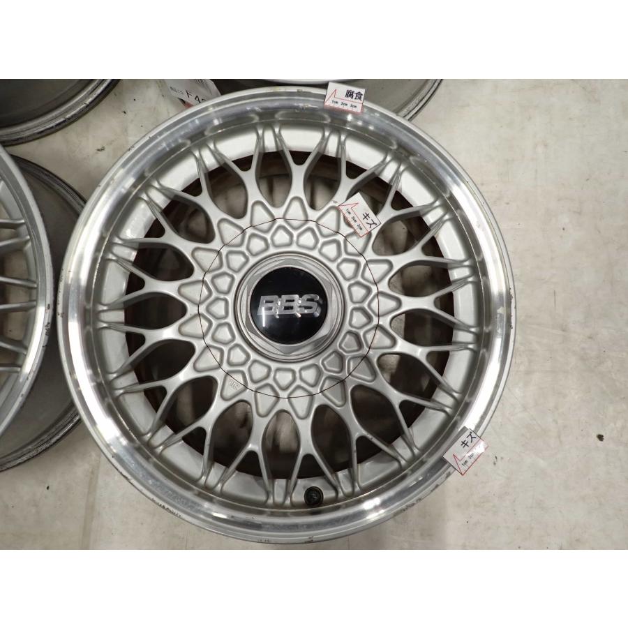 4本SET 会社宛 送料無料 16×6.5J BBS 鍛造 日産純正OP アルミ 5穴