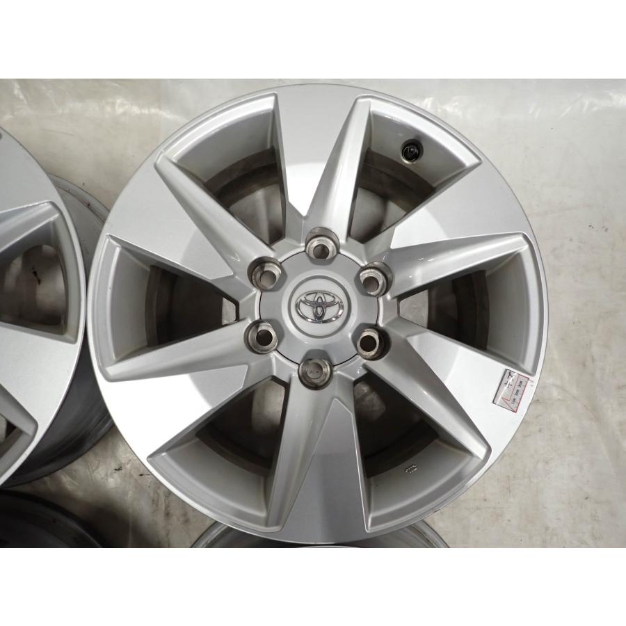 ファントム トヨタ 純正 17インチ アルミホイール 6穴 4本SET 会社宛 送料無料 17×7.5J トヨタ 純正 アルミ 6穴 PCD 139.7mm