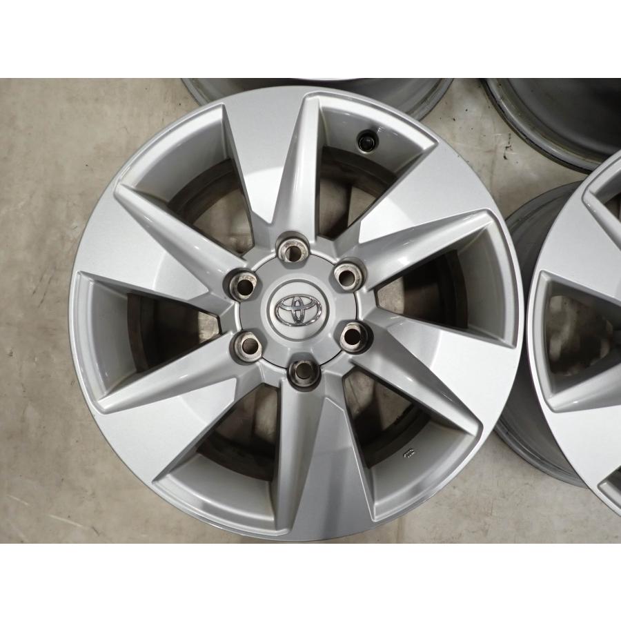 4本SET 会社宛 送料無料 17×7.5J トヨタ 純正 アルミ 6穴 PCD 139.7mm