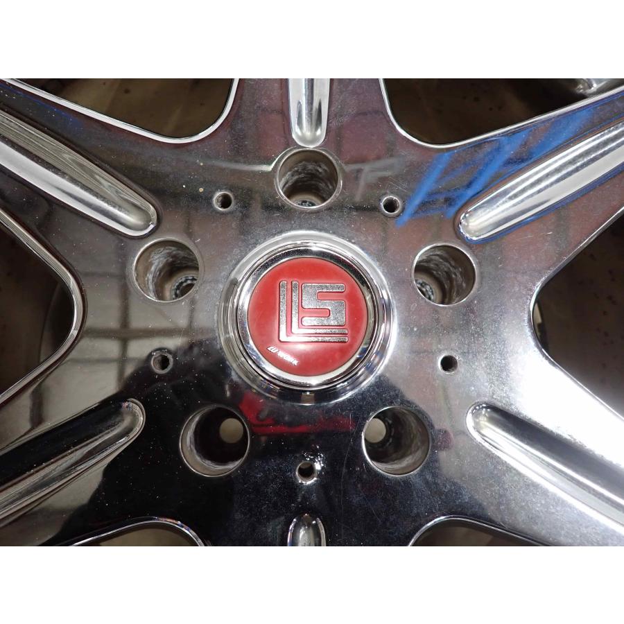 ☆有さん専用☆ランドクルーザー 　ワーク　WORK LS406 PCD150 4本SET 会社宛 送料無料 20×9.5J WORK LS406 アルミ 5穴 PCD 150mm +50