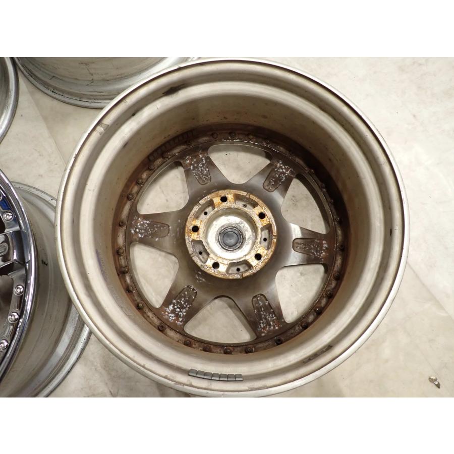 4本SET 会社宛 送料無料 20×9.5J WORK LS406 アルミ 5穴 PCD 150mm +50