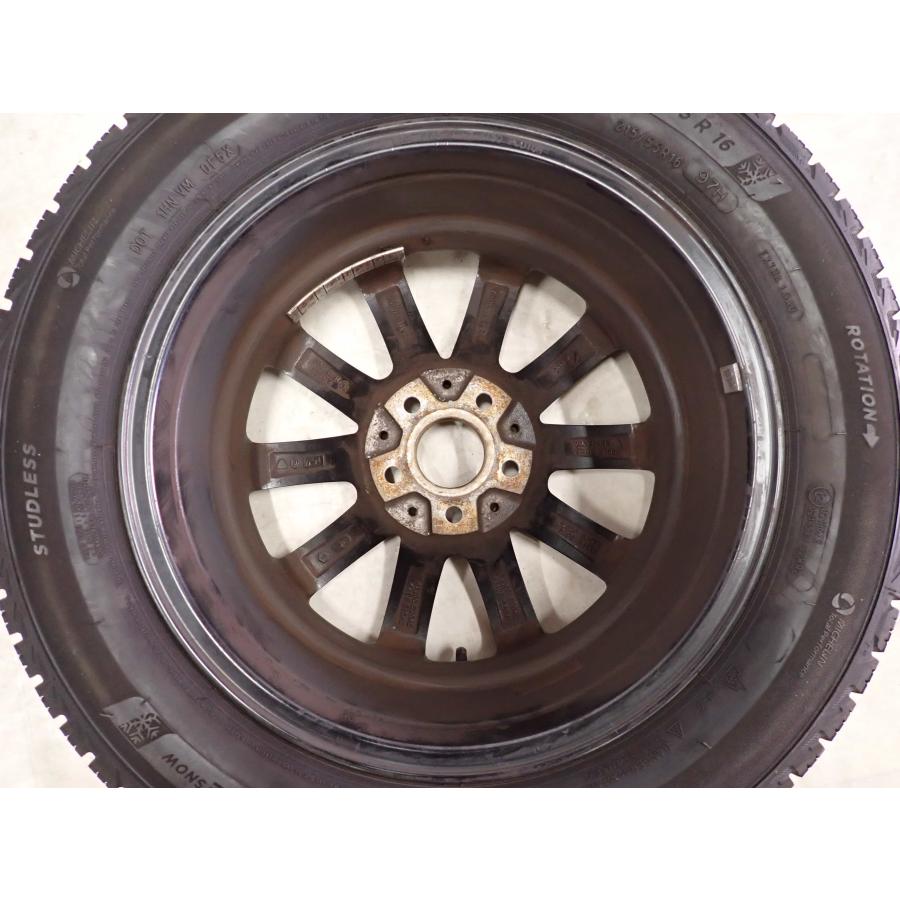 冬4本SET 会社宛 送料無料 215/55R16×6.5J 97H ミシュラン X-ICE SNOW 