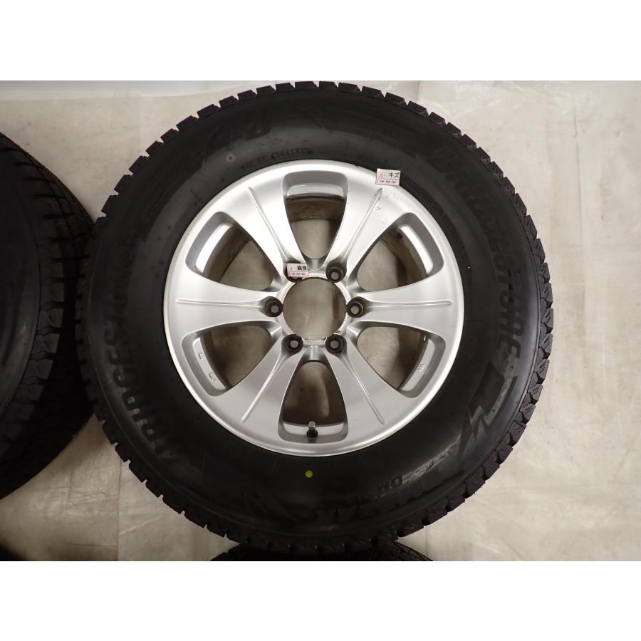 冬4本SET 会社宛送料無料 265/65R17×8J 112Q ブリヂストン ブリザック