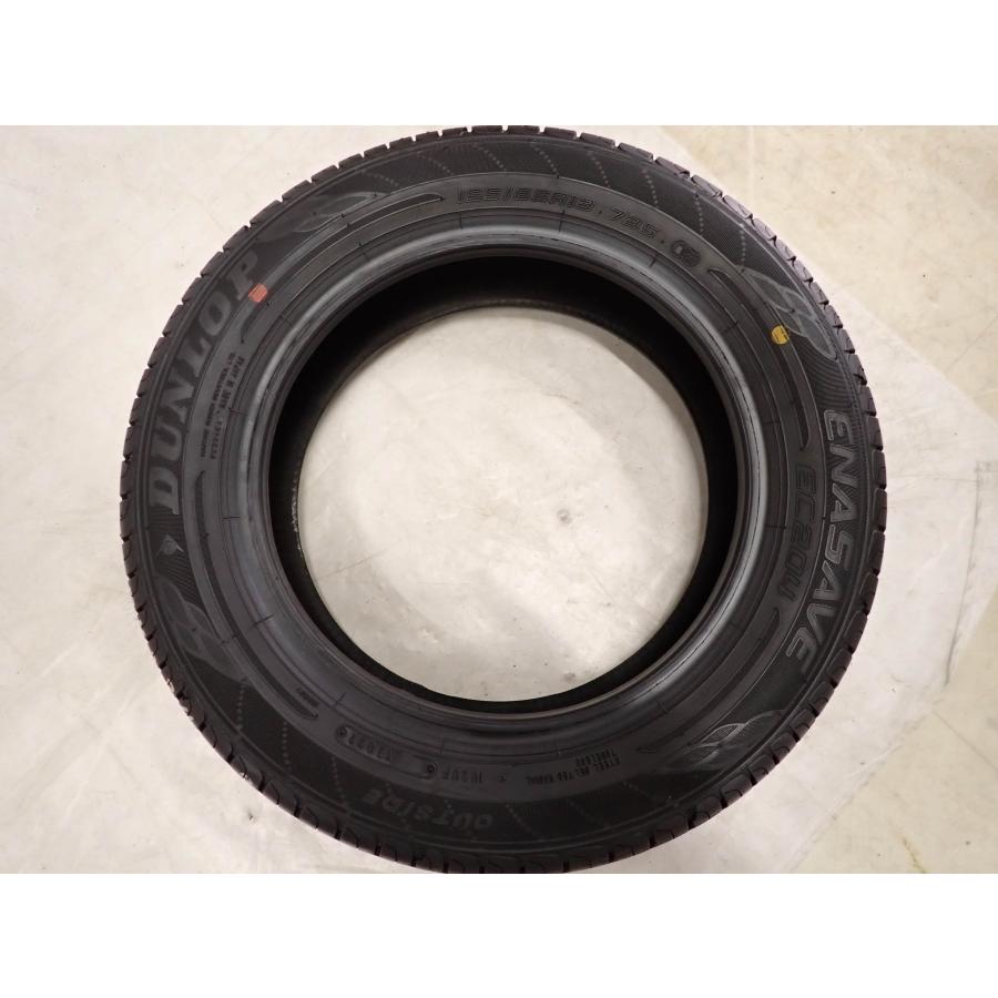 現品限り 夏2本価格 会社宛 送料無料 155/65R13 73S ダンロップ エナセーブ EC204 2022年製 ライフ オッティ モコ ルークス AZ eK NO,F4384_3
