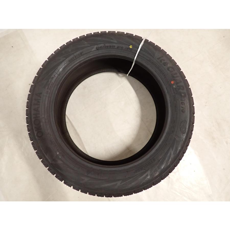 冬新品2021年製 2本SET 会社宛 送料無料 205/55R17 91Q ヨコハマ アイスガード IG70 ヴォクシー ノア ステップワゴン ストリーム NO,F4486の画像